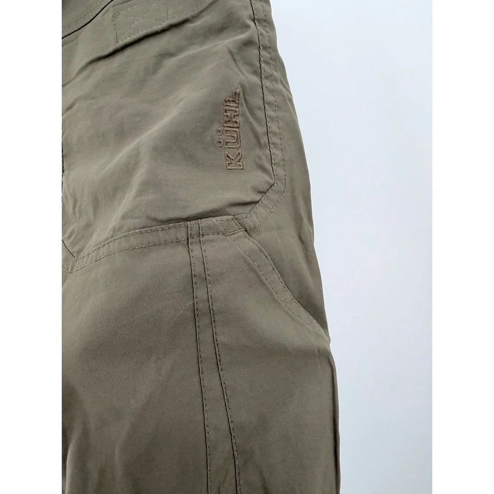 Kuhl Cargo Shorts Men 31 Olive Green Hiking Outdoor Utility Tactical Gorpcore